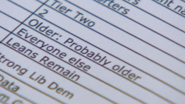 
                              The Lib Dems are using data to profile every voter in UK - and give you a score
                      