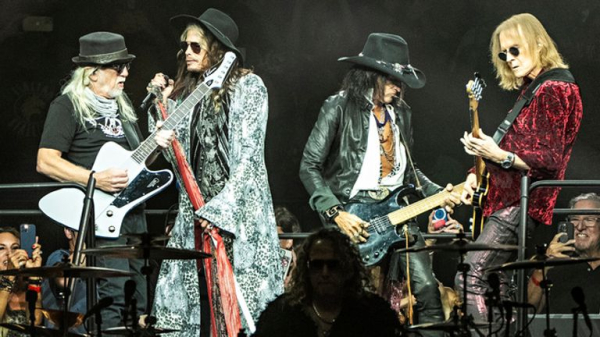 Aerosmith postpone farewell tour dates after frontman Steven Tyler injures vocal cords during New York gig