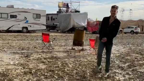 Burning Man festival: Person dies as heavy rain leaves thousands stranded