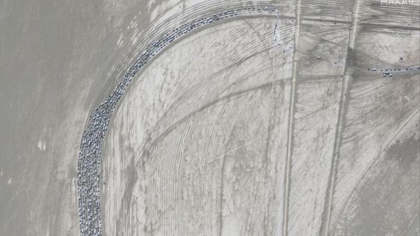 Burning Man: Thousands of partygoers allowed to leave festival after flooding