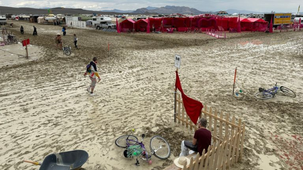 Burning Man: Thousands of partygoers allowed to leave festival after flooding