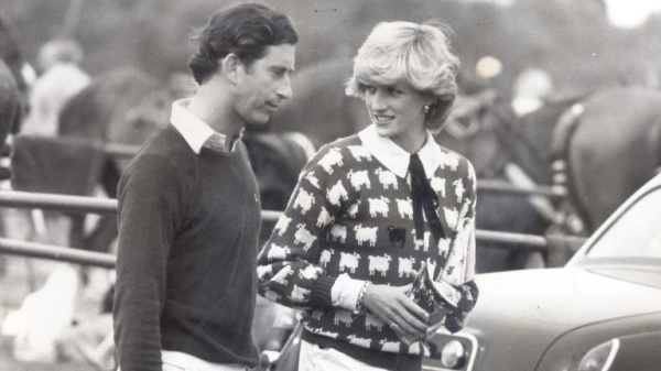 Princess Diana's iconic black sheep jumper fetches nearly £1m at auction